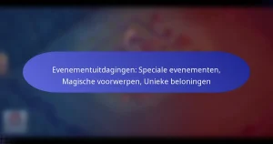 Read more about the article Evenementuitdagingen: Speciale evenementen, Magische voorwerpen, Unieke beloningen