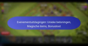 Read more about the article Evenementuitdagingen: Unieke beloningen, Magische items, Bonusloot